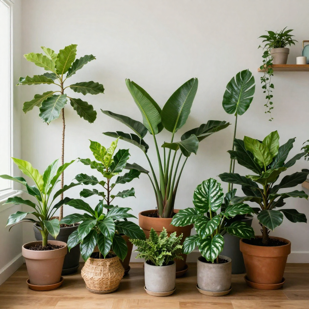Premium indoor plant collection